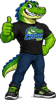 Croc fazendo joinha